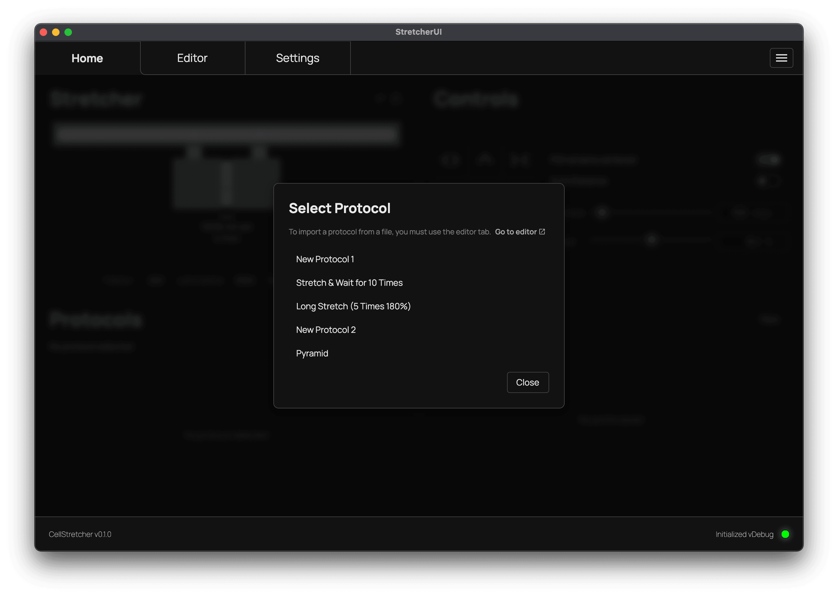 Protocol selection